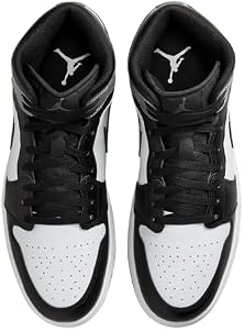 Nike Tênis Masculino Air Jordan 1 Mid (Dq8426-001, Preto/Branco